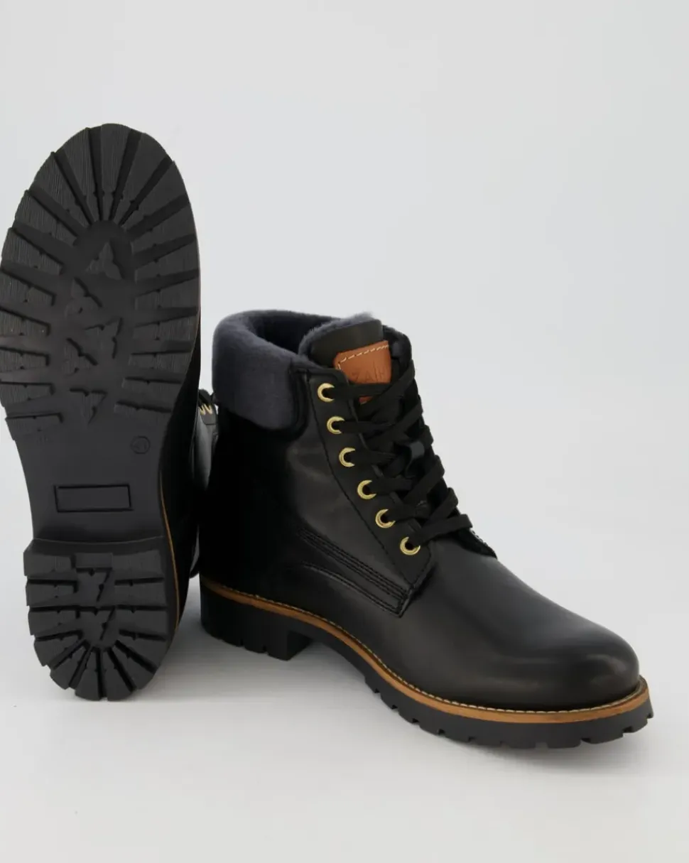 A5494-21 Stiefeletten in Schwarz