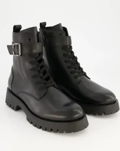 A8388-04 Stiefeletten in Schwarz