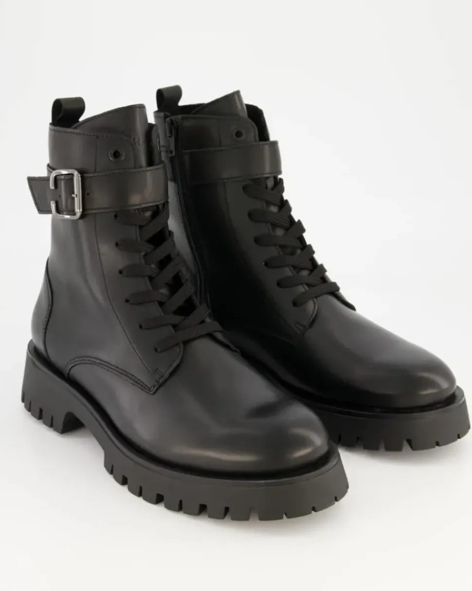 A8388-04 Stiefeletten in Schwarz