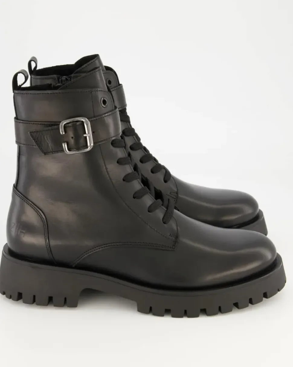 A8388-04 Stiefeletten in Schwarz