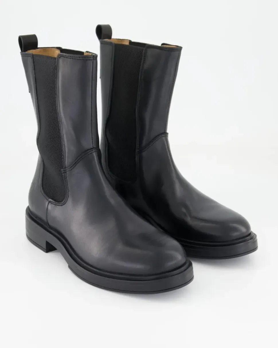 A8777-01 Stiefeletten in Schwarz