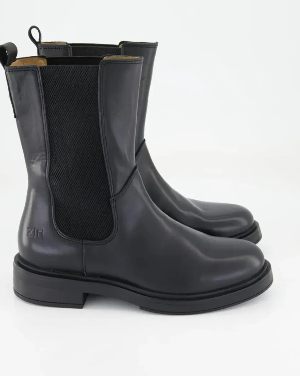 A8777-01 Stiefeletten in Schwarz