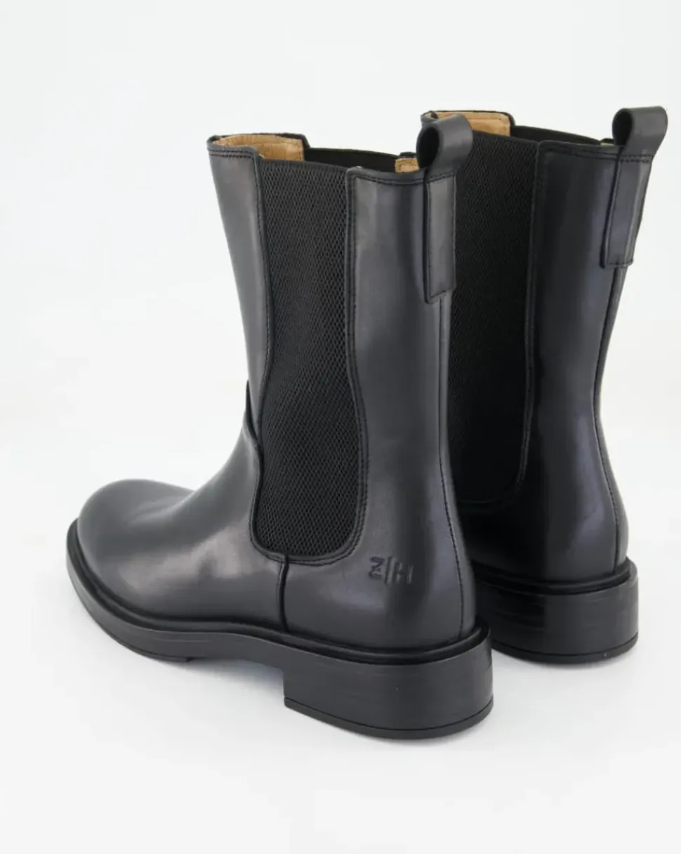 A8777-01 Stiefeletten in Schwarz