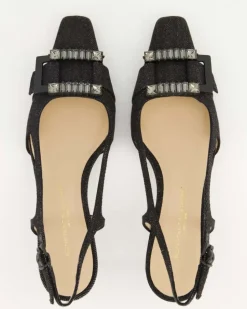 Atena Slingpumps in Schwarz
