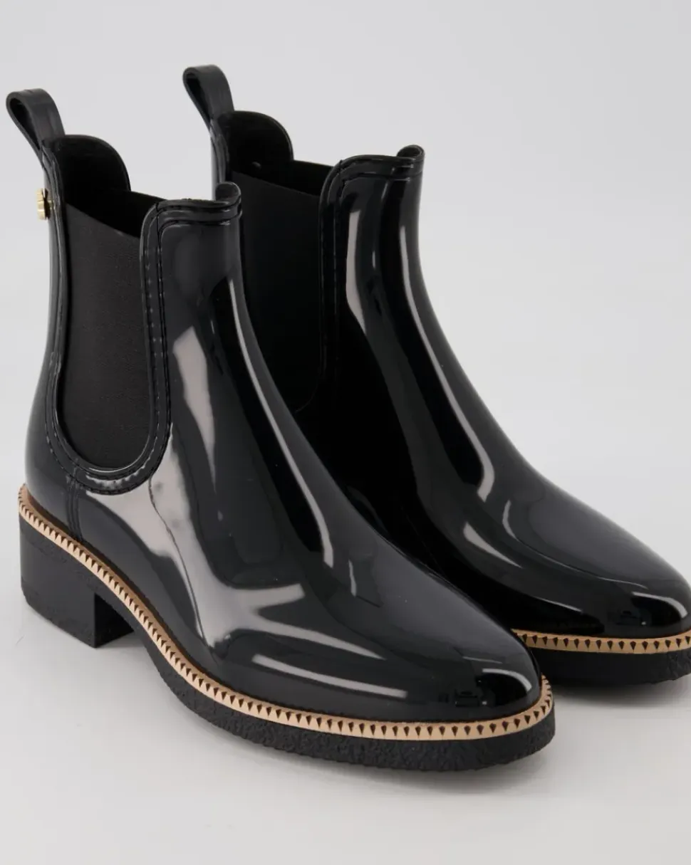 Ava 01 Gummistiefel in Schwarz
