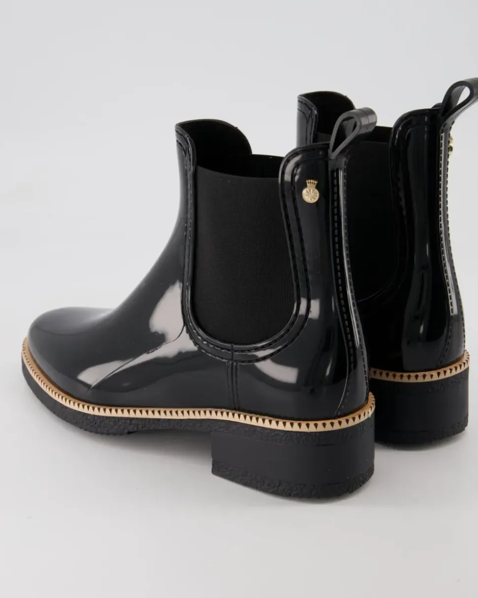 Ava 01 Gummistiefel in Schwarz
