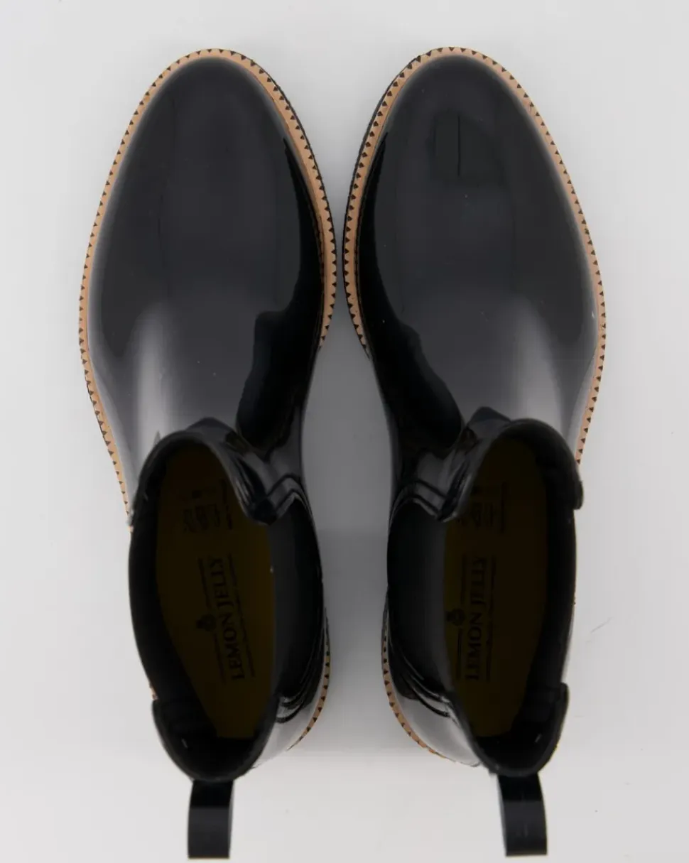 Ava 01 Gummistiefel in Schwarz
