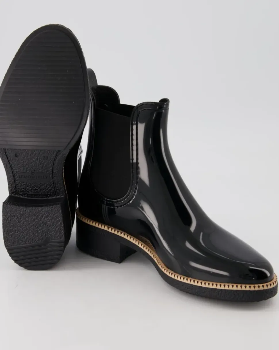 Ava 01 Gummistiefel in Schwarz