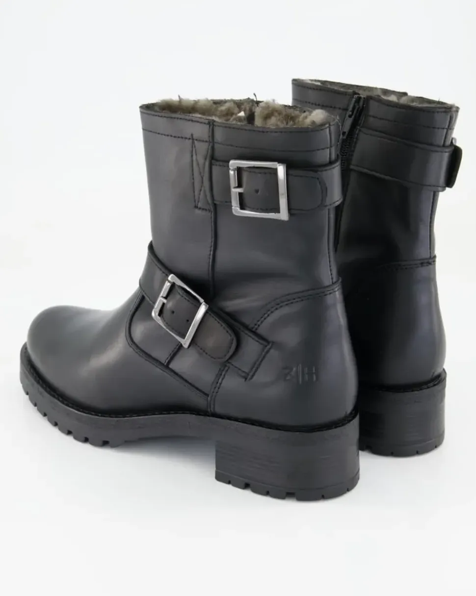 A8774-01 Winterstiefel in Schwarz