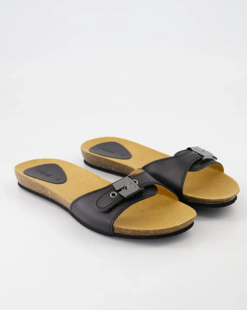 Bahama Pantoletten in Schwarz
