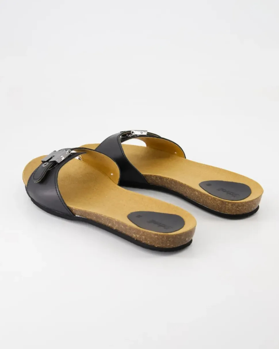 Bahama Pantoletten in Schwarz