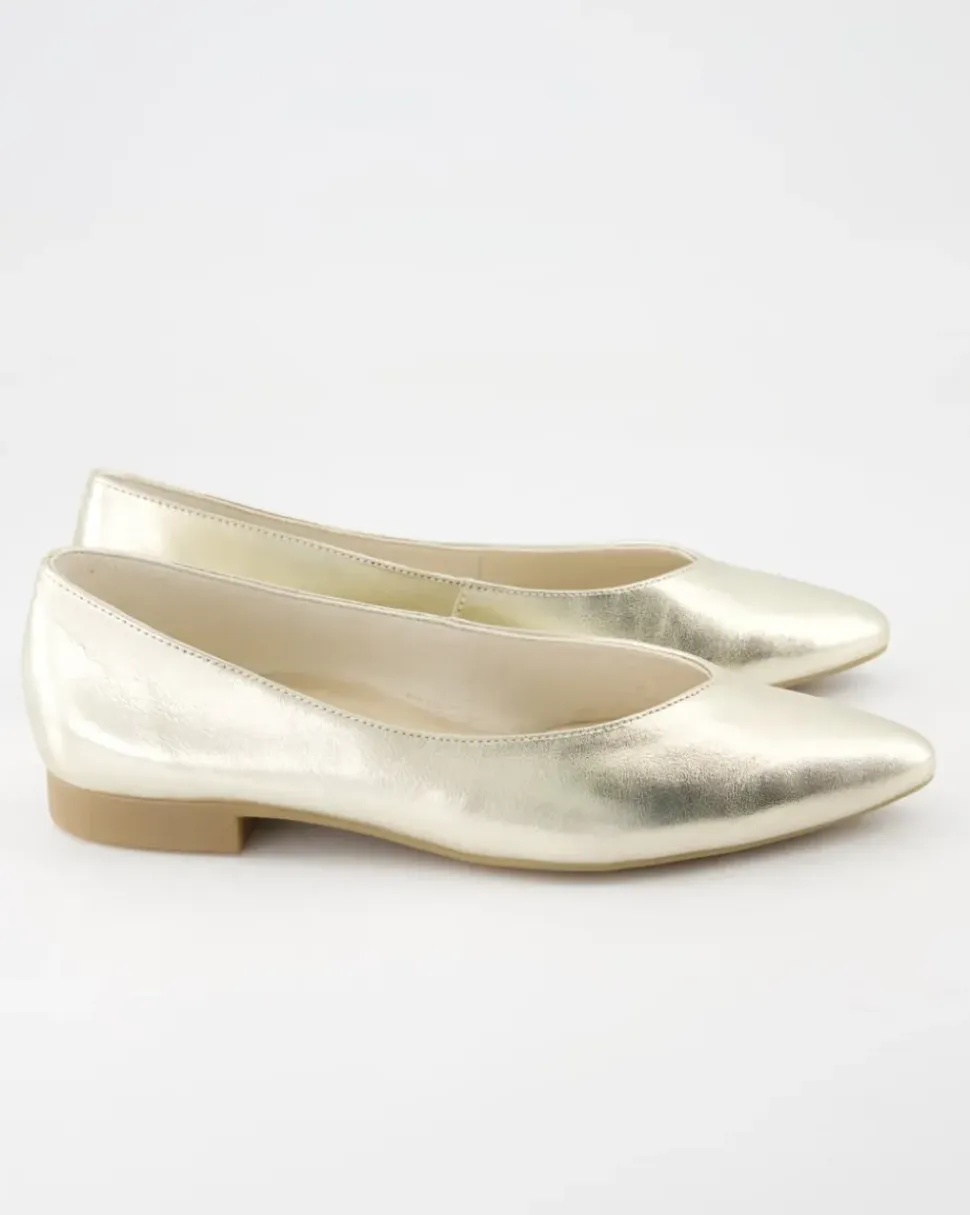 3772-156 Ballerinas in Gold