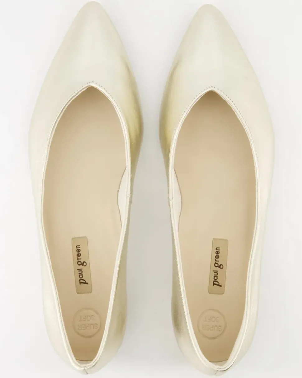 3772-156 Ballerinas in Gold