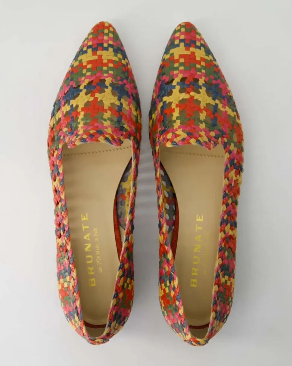 19511 Ballerinas in Mehrfarbig