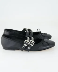 5037 Ballerinas in Schwarz