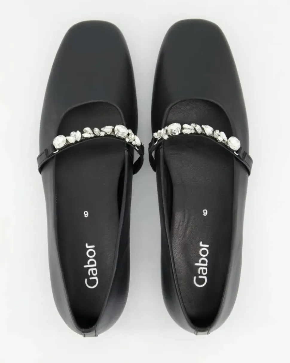 64.141.27 Ballerinas in Schwarz