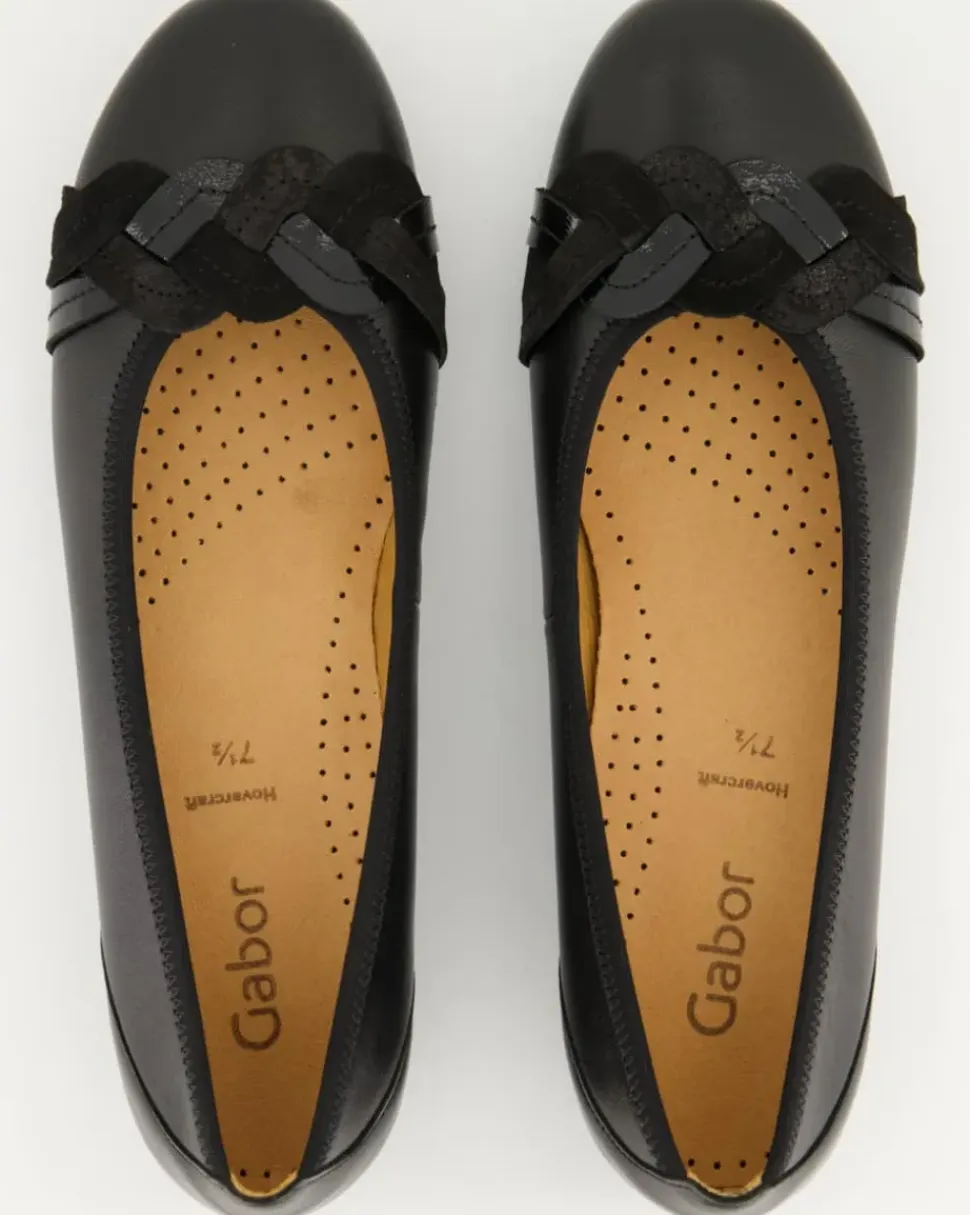44.160.27 Ballerinas in Schwarz