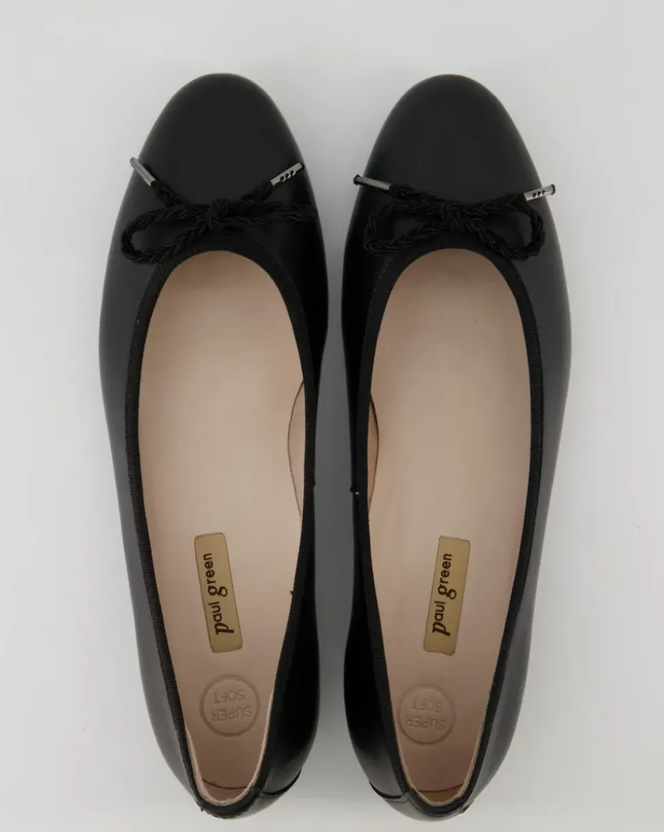 2925-073 Ballerinas in Schwarz