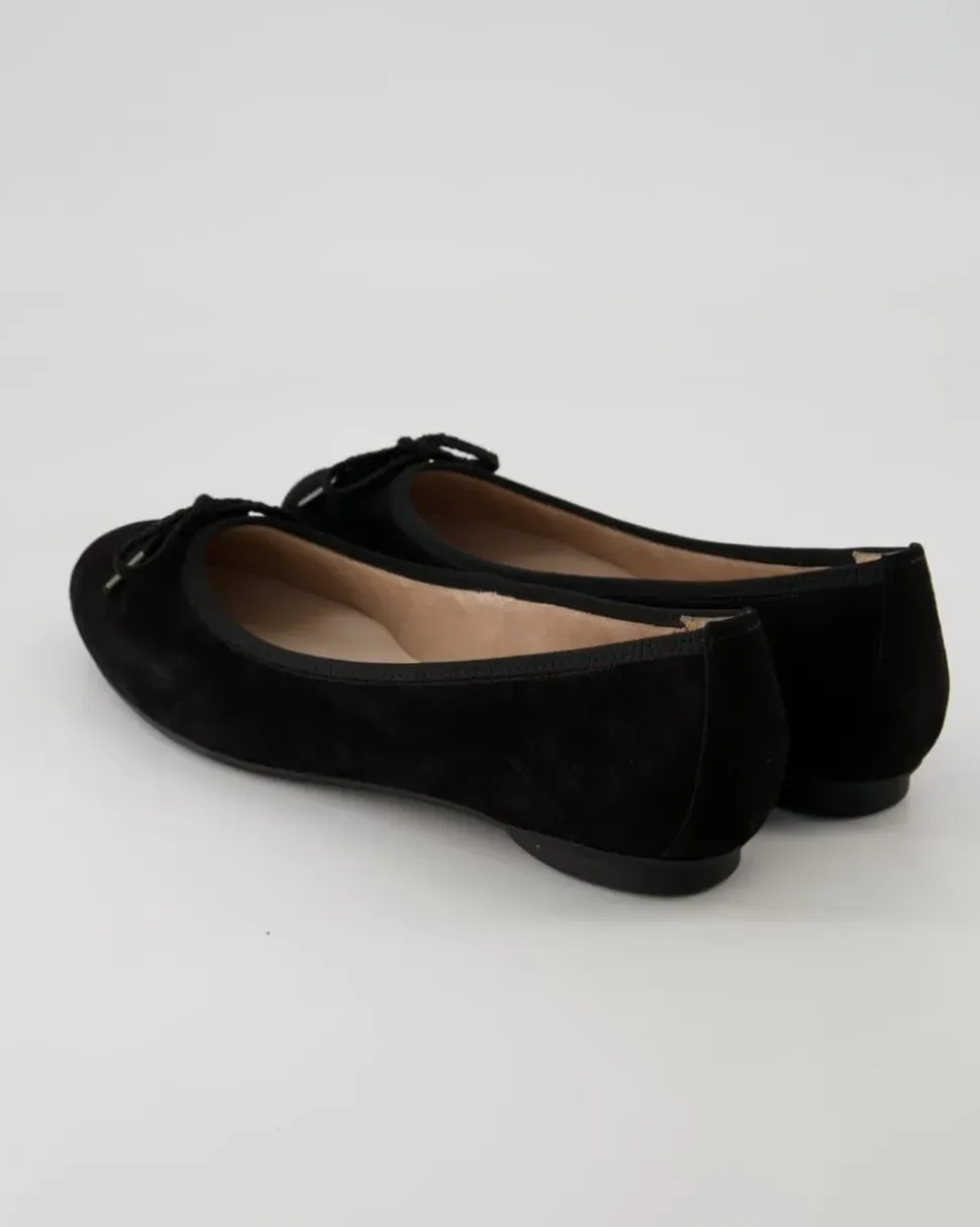 2925-051/2952-053 Ballerinas in Schwarz