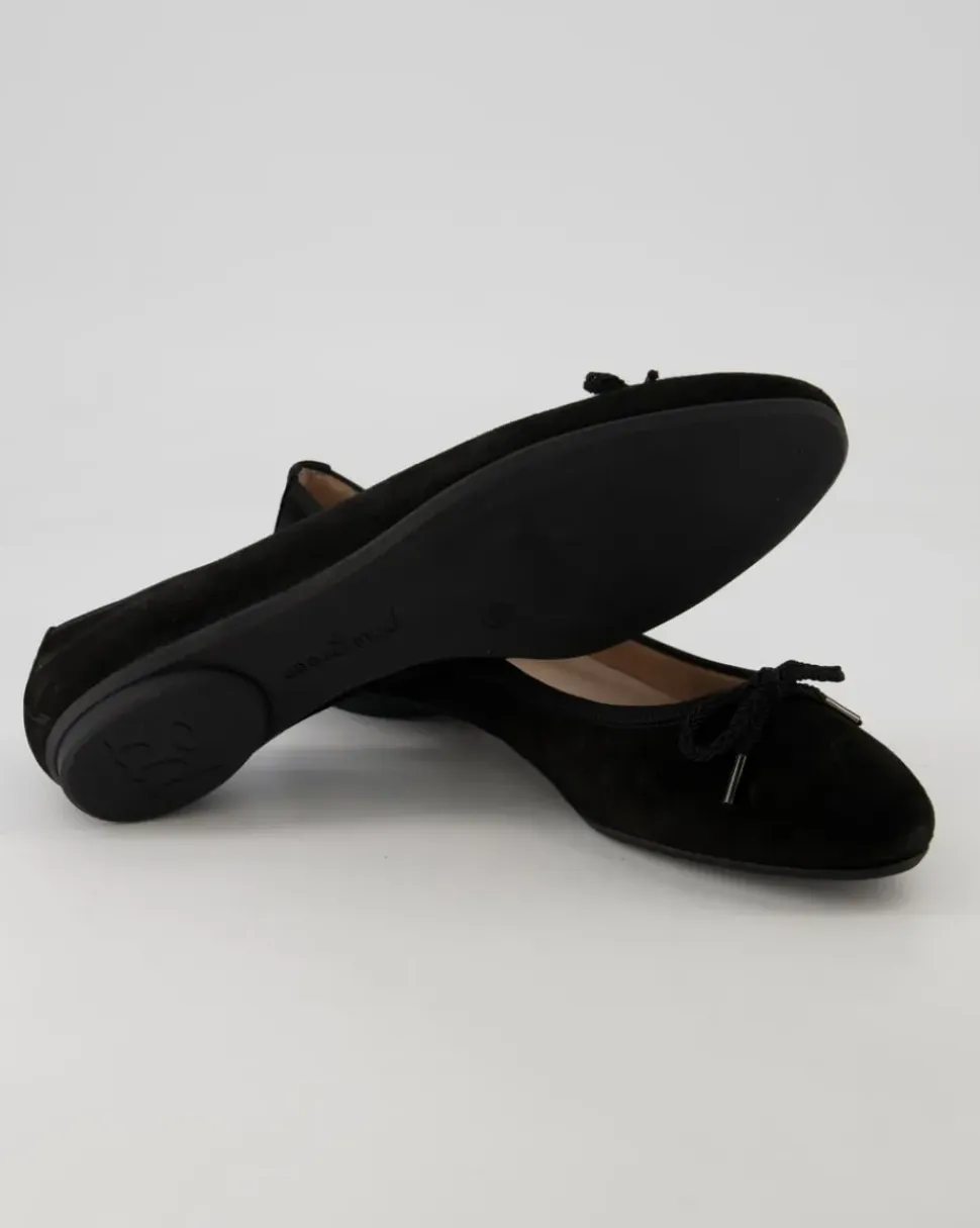 2925-051/2952-053 Ballerinas in Schwarz