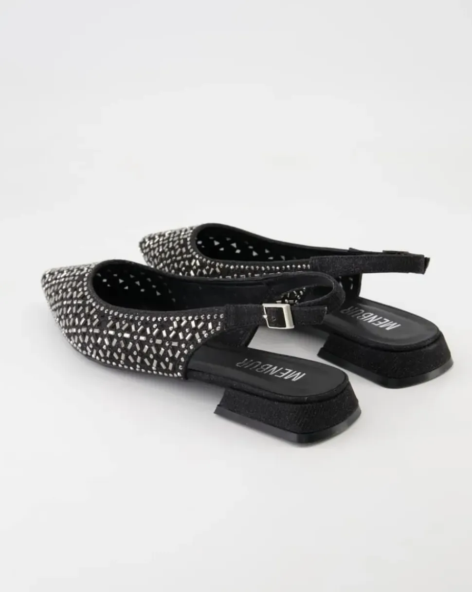 24725 Ballerinas in Schwarz