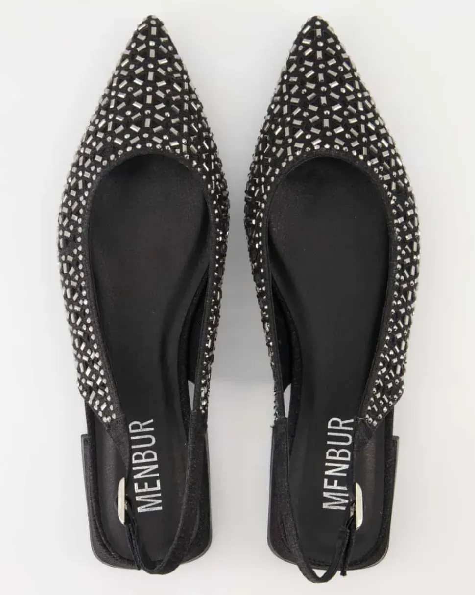 24725 Ballerinas in Schwarz