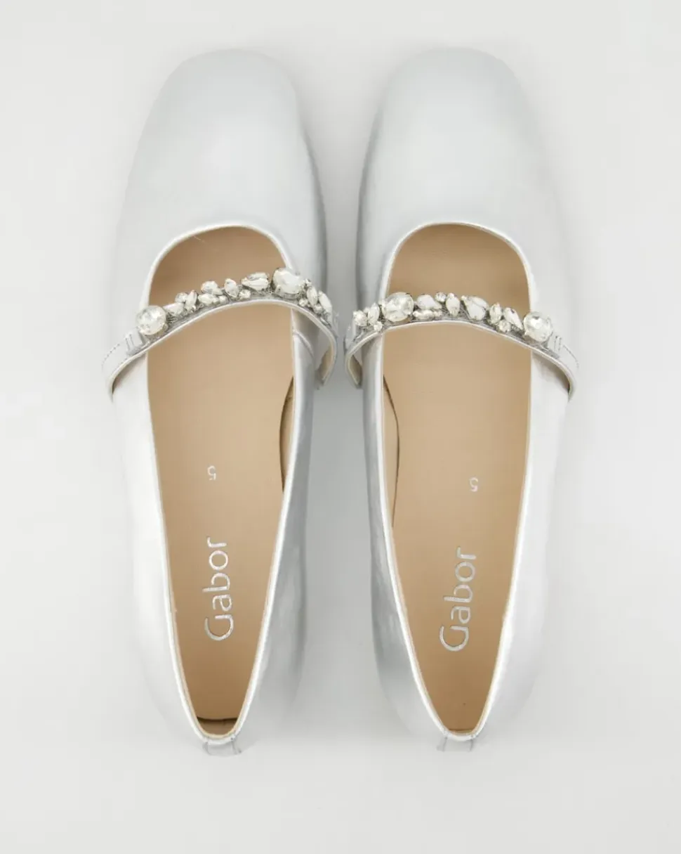 64.161.61 Ballerinas in Silber
