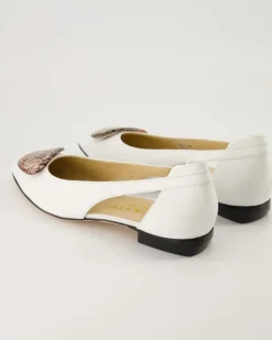 11849 Ballerinas in Weiß
