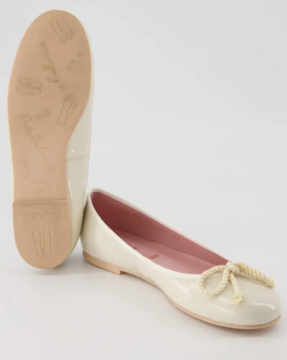 35663 Ballerinas in Weiß