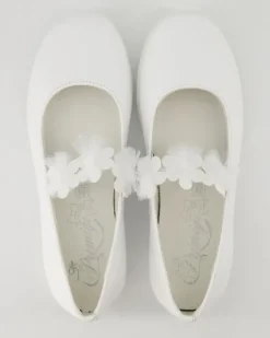3920311 Ballerinas in Weiß