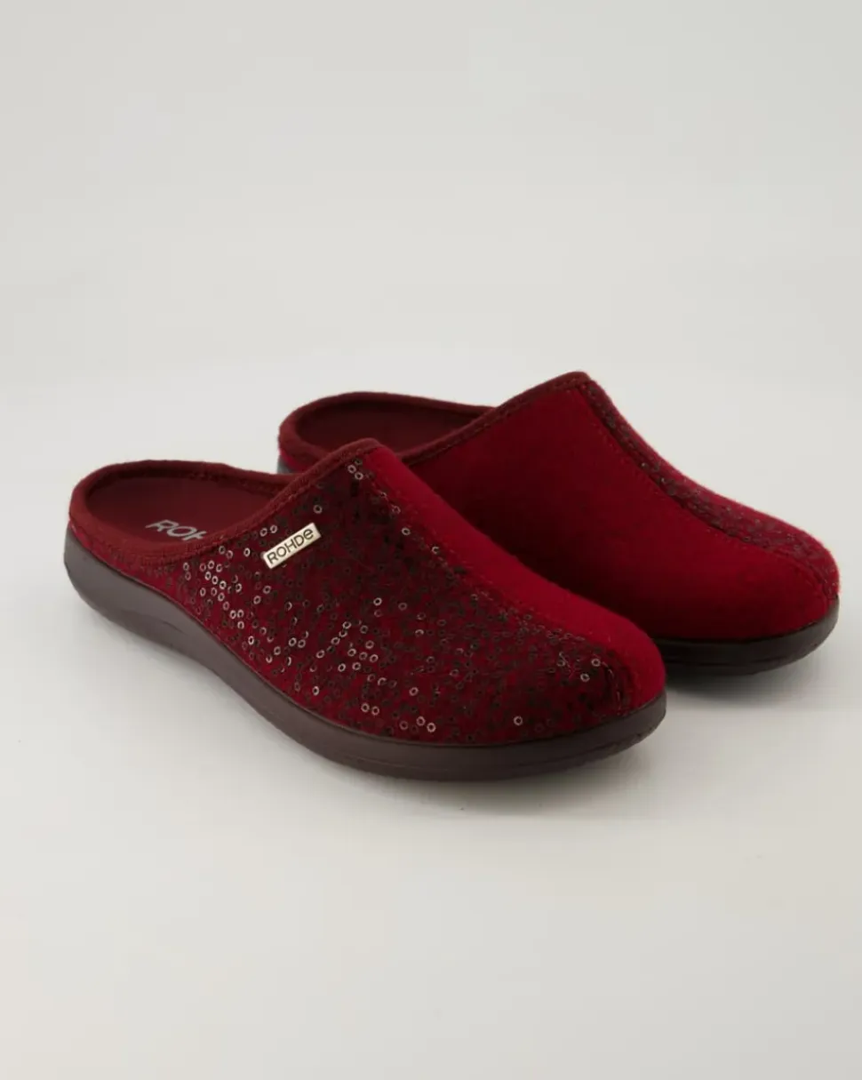 6550 Bari Hausschuhe in Rot