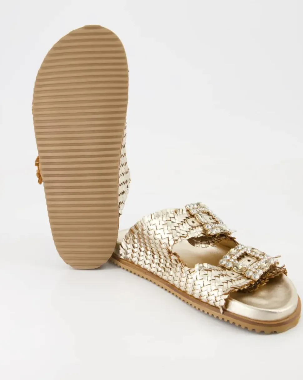 5476B27111B2 Pantoletten in Gold