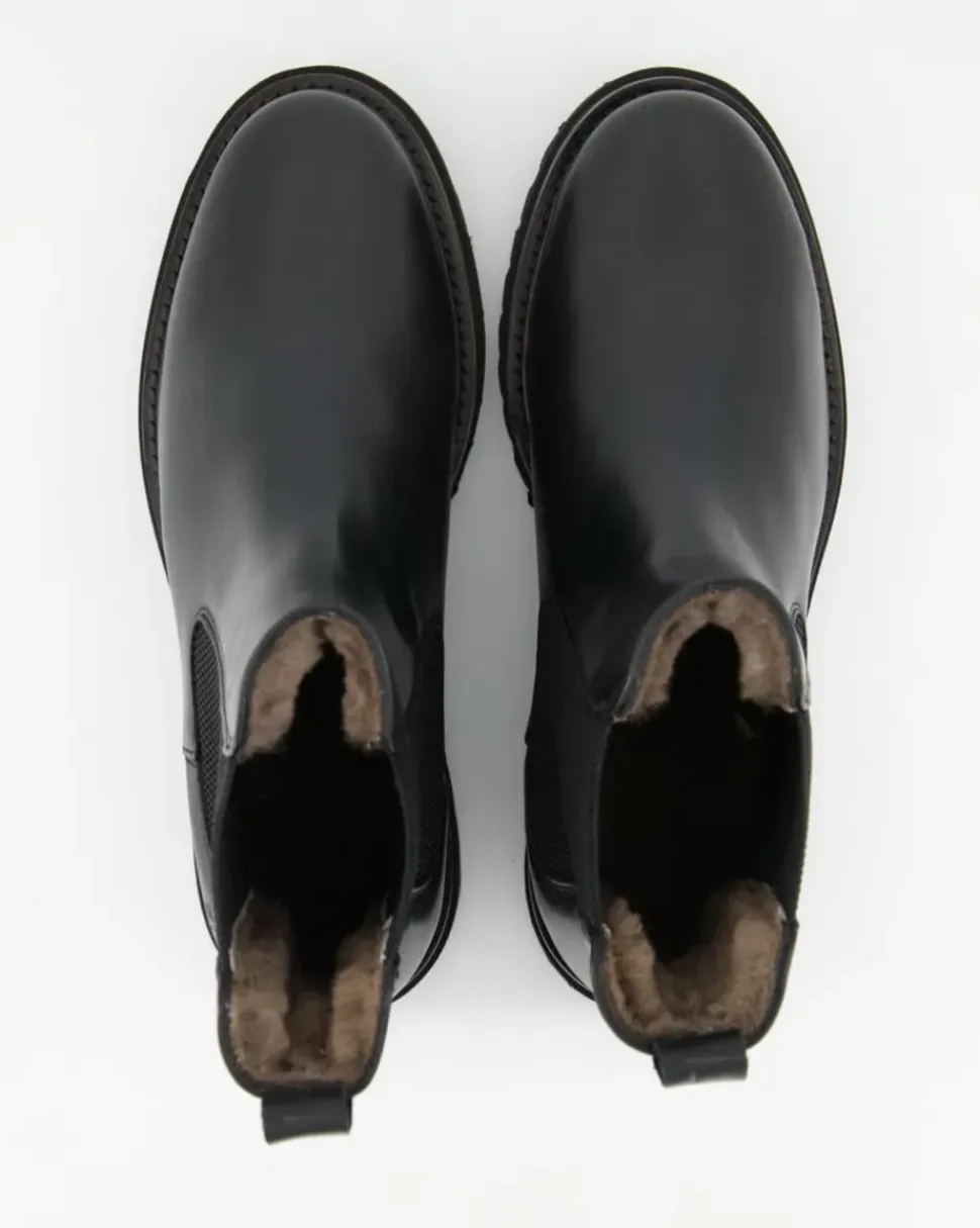 B-2549 Chelsea Boots in Schwarz