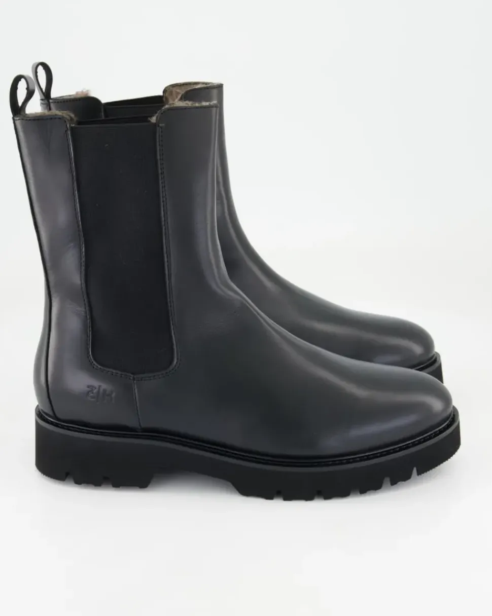 B-2185 Chelsea Boots in Schwarz