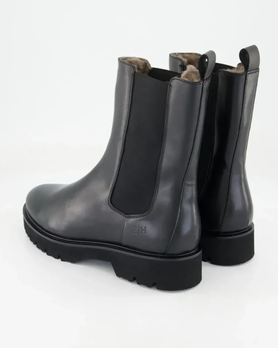 B-2185 Chelsea Boots in Schwarz