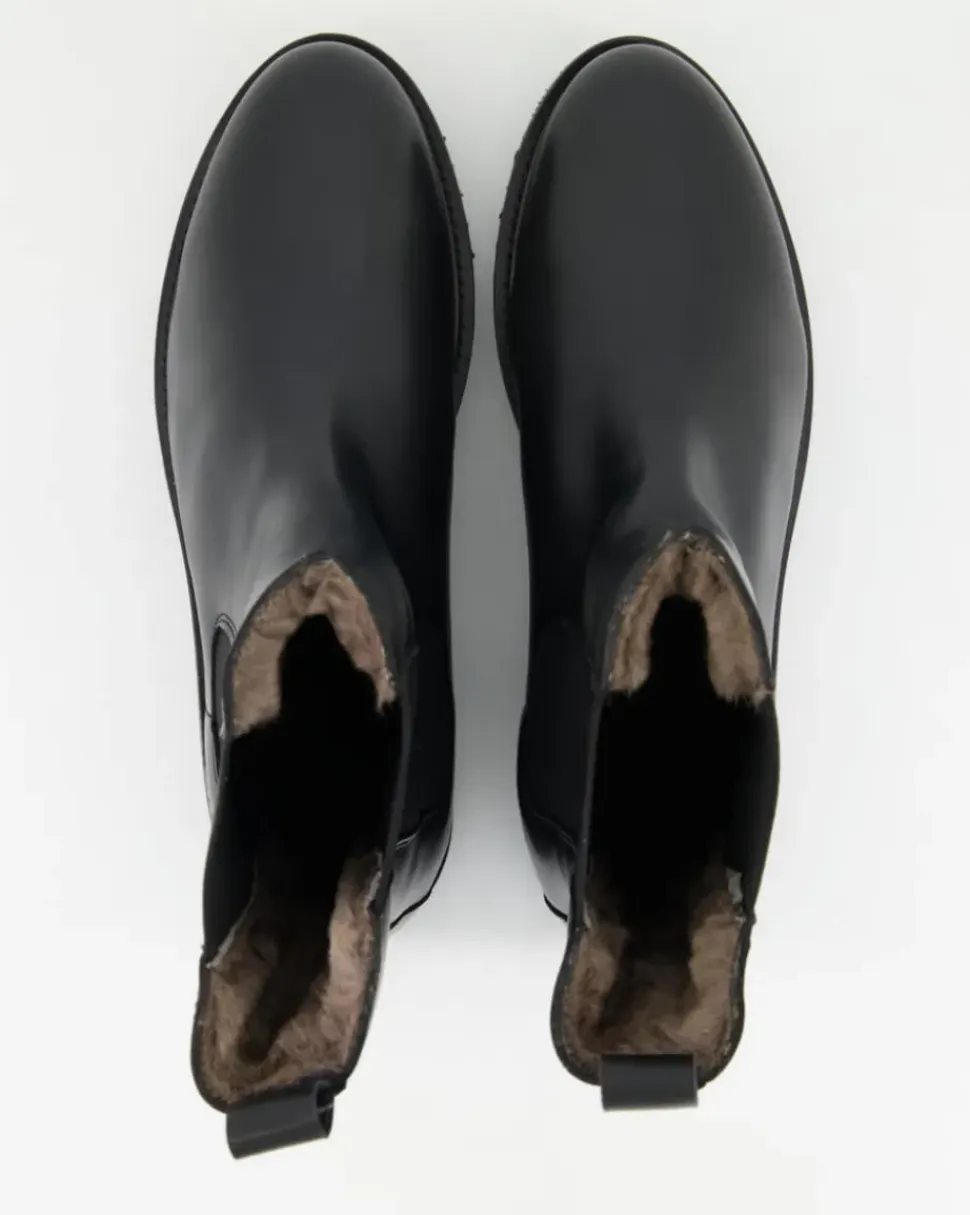 B-2185 Chelsea Boots in Schwarz