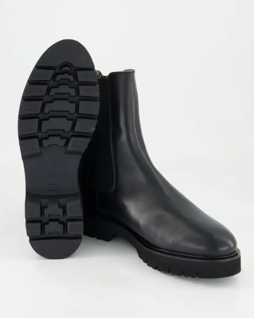 B-2185 Chelsea Boots in Schwarz