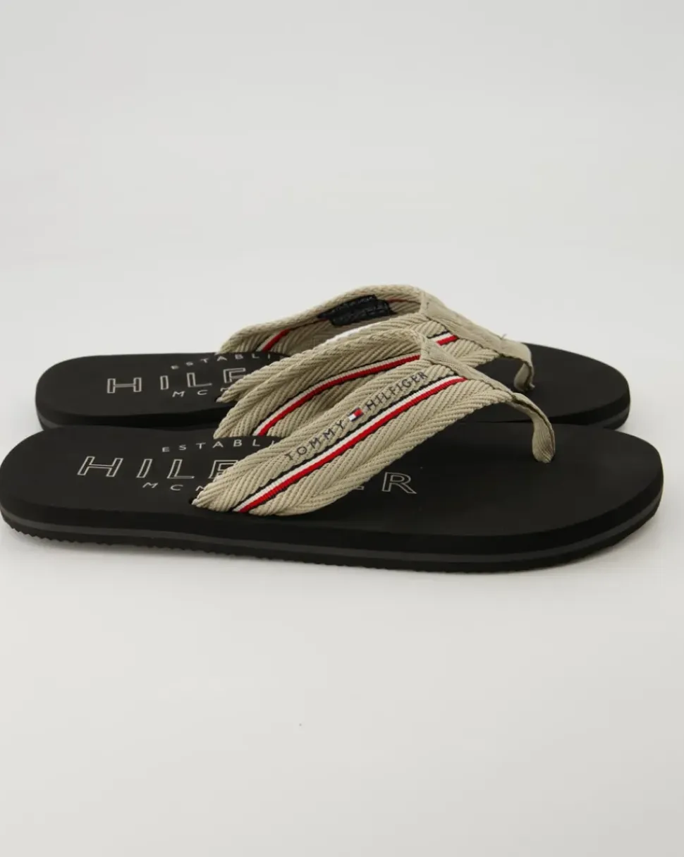 Beach Sandal Zehentrenner in Beige