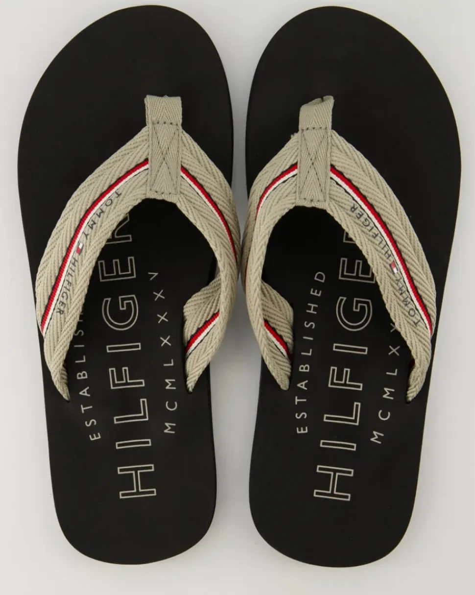 Beach Sandal Zehentrenner in Beige