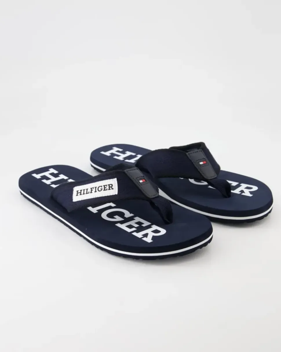 Beach Sandal Zehentrenner in Blau