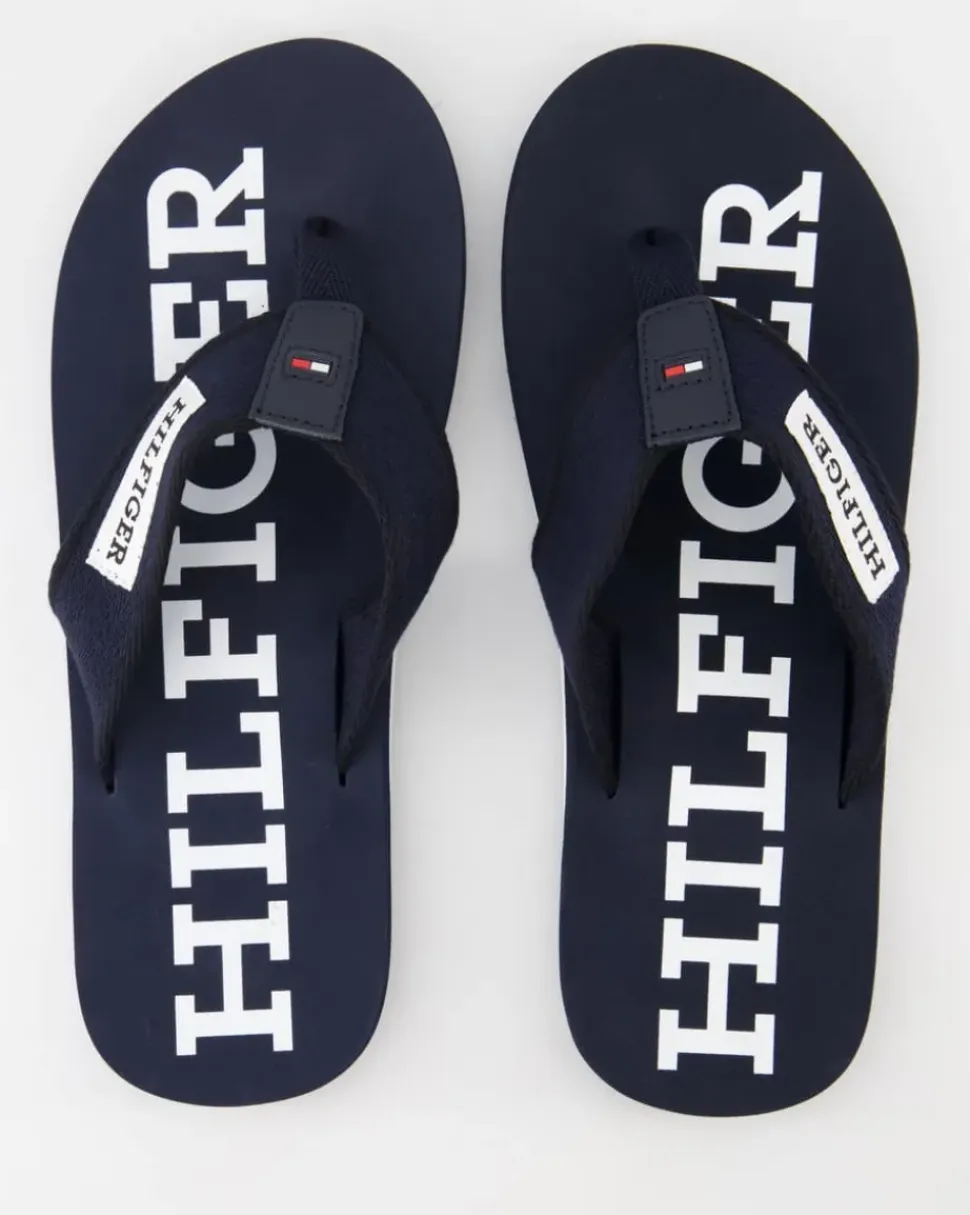 Beach Sandal Zehentrenner in Blau