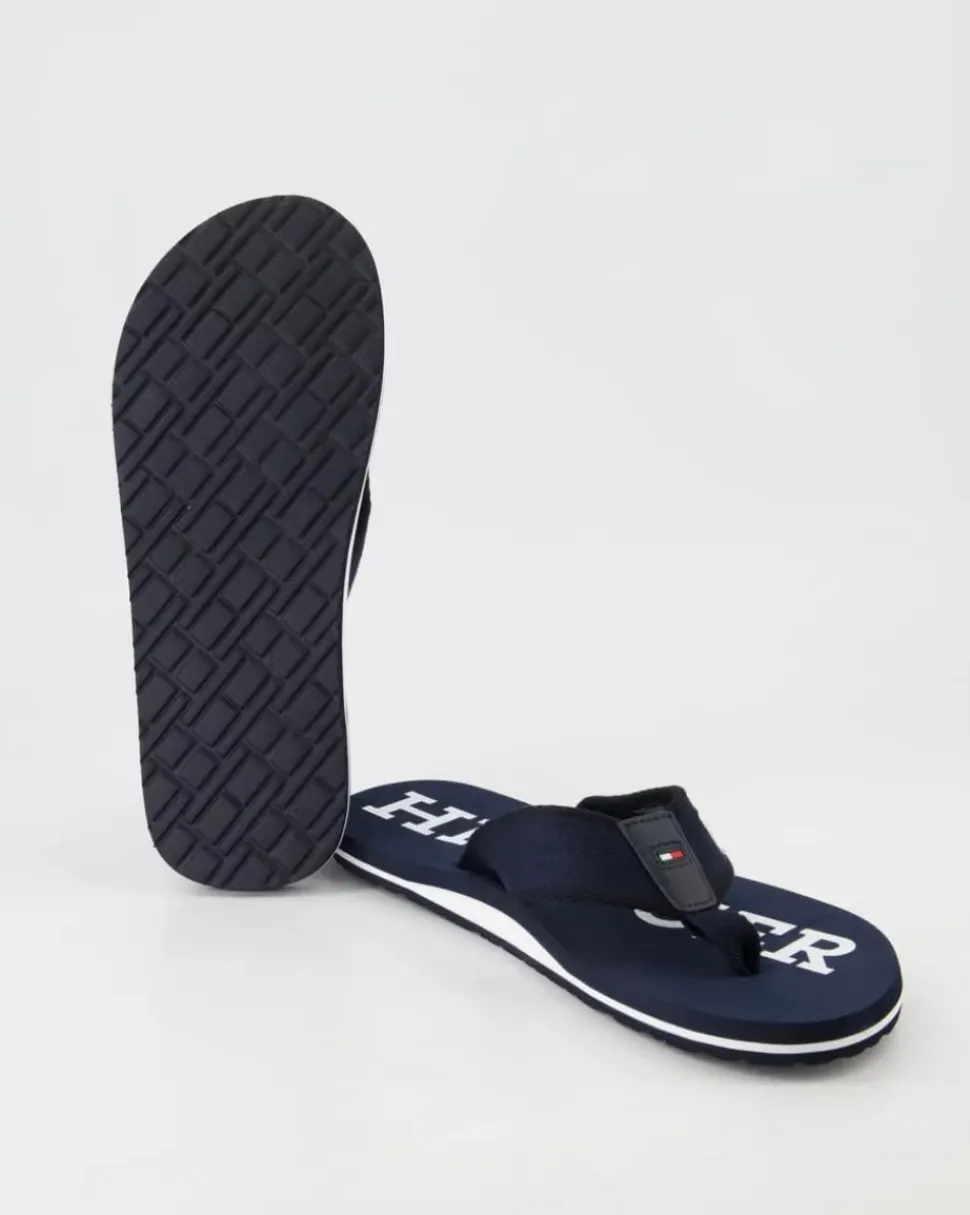 Beach Sandal Zehentrenner in Blau