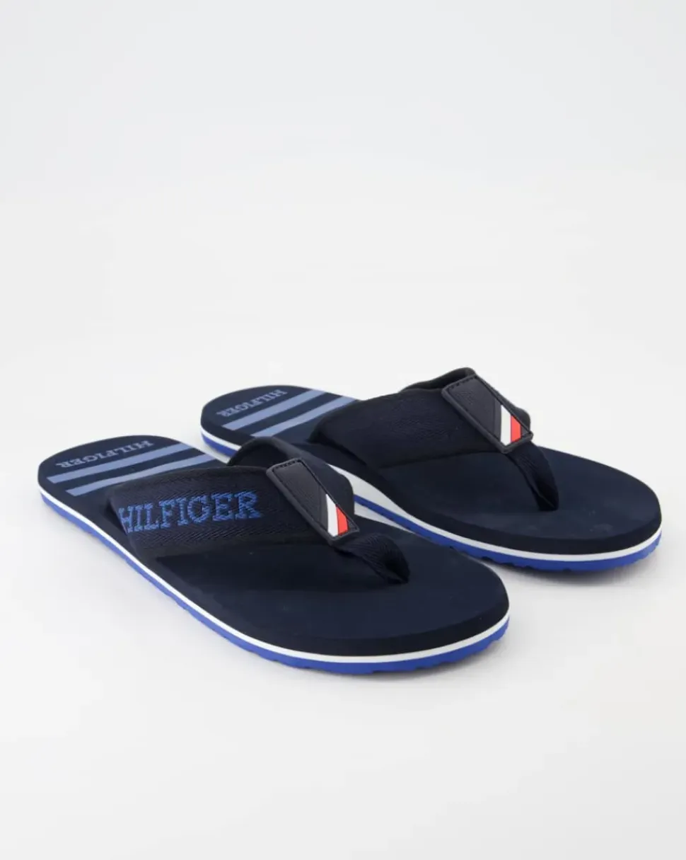 Beach Sandal Zehentrenner in Blau