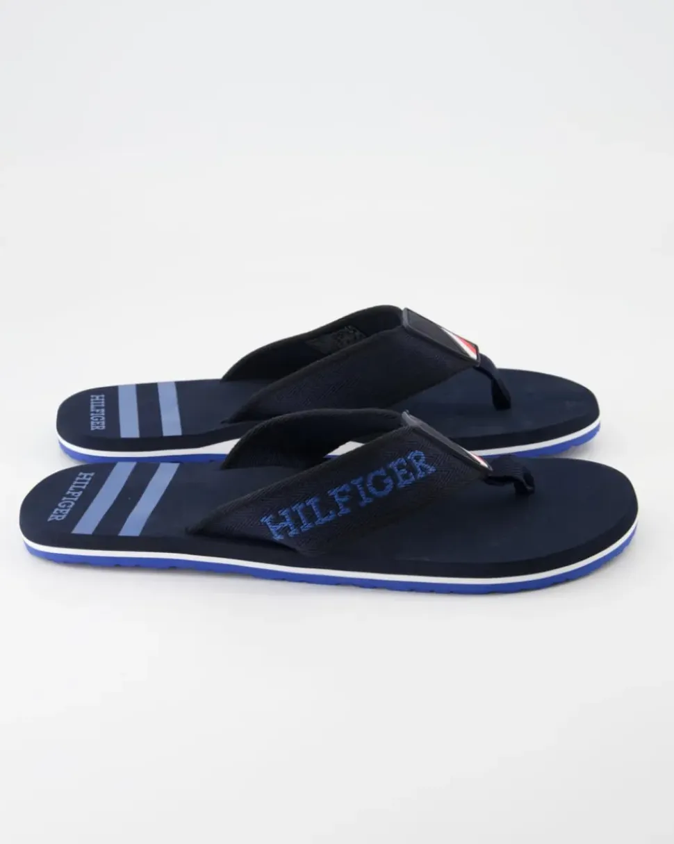 Beach Sandal Zehentrenner in Blau
