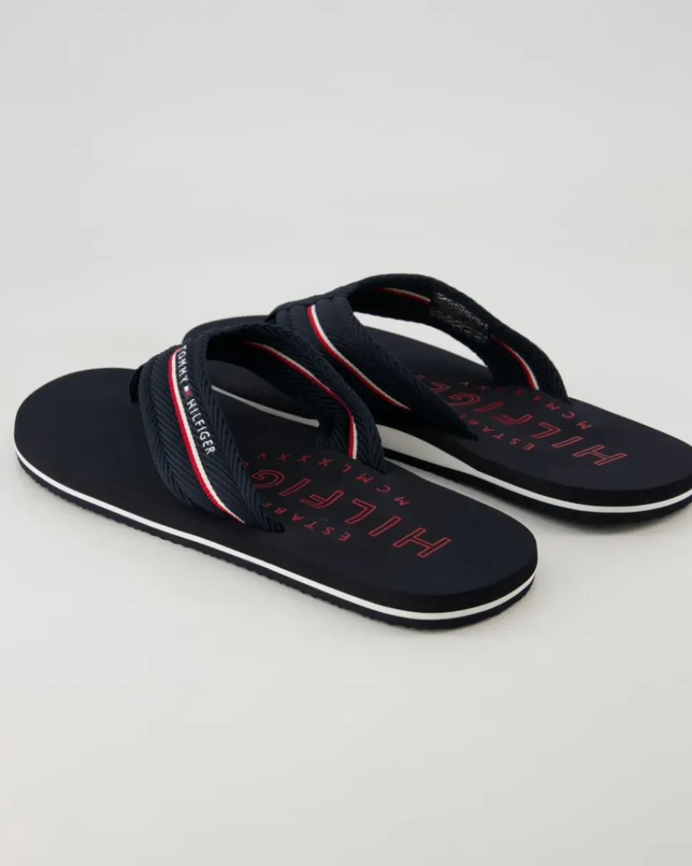 Beach Sandal Zehentrenner in Blau