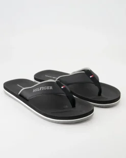 Beach Sandal Zehentrenner in Schwarz