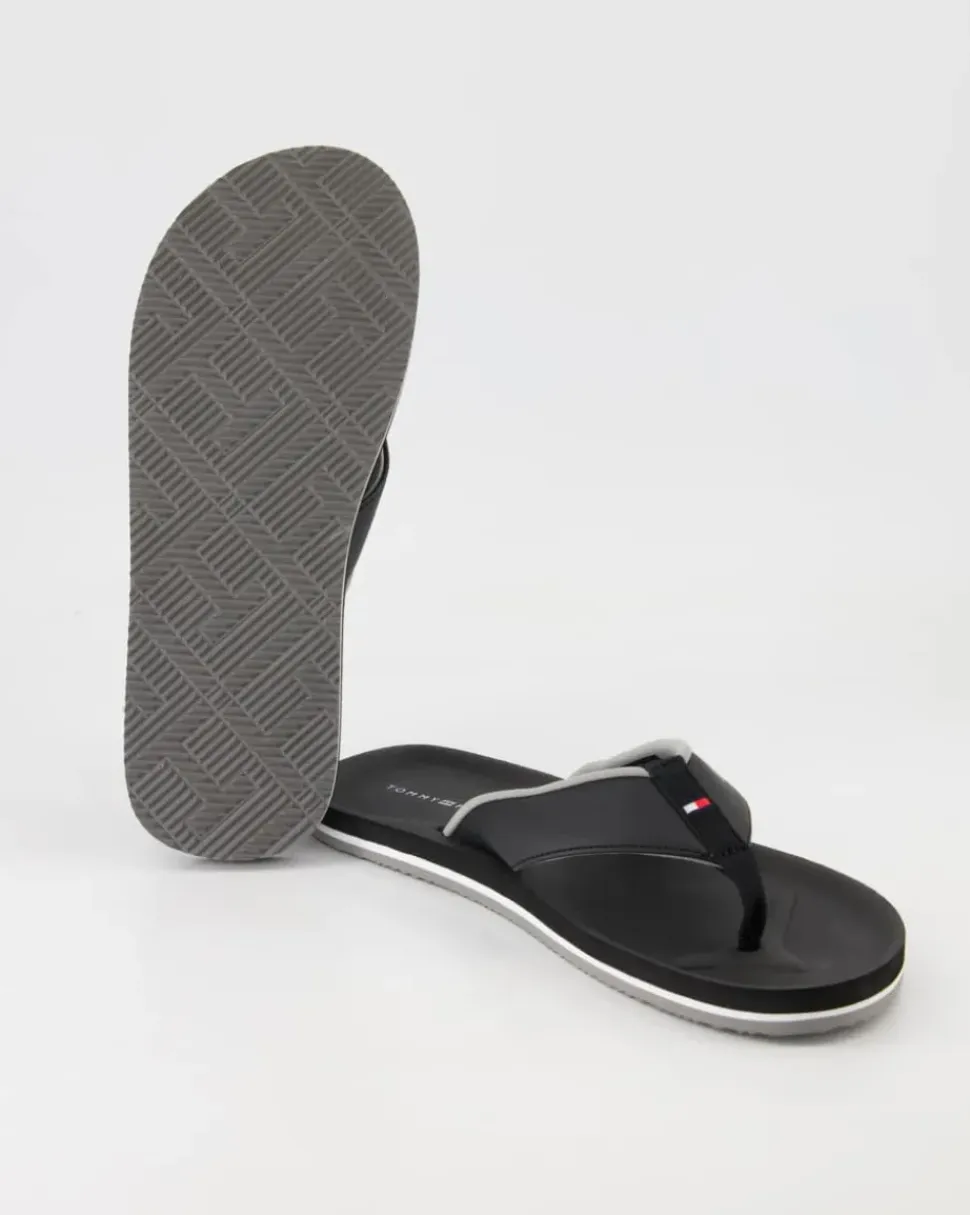 Beach Sandal Zehentrenner in Schwarz