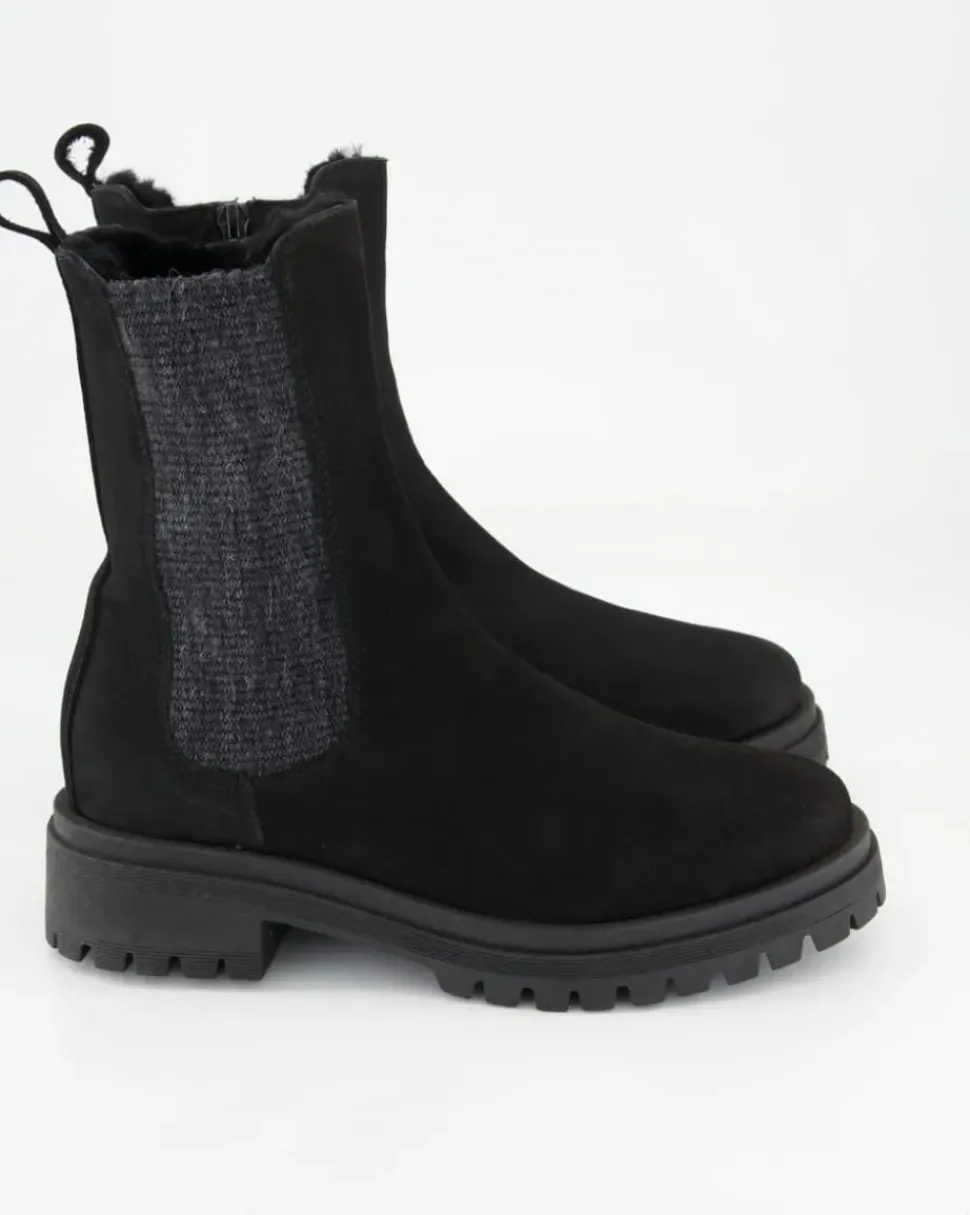 Beatles NC18 Chelsea Boots in Schwarz