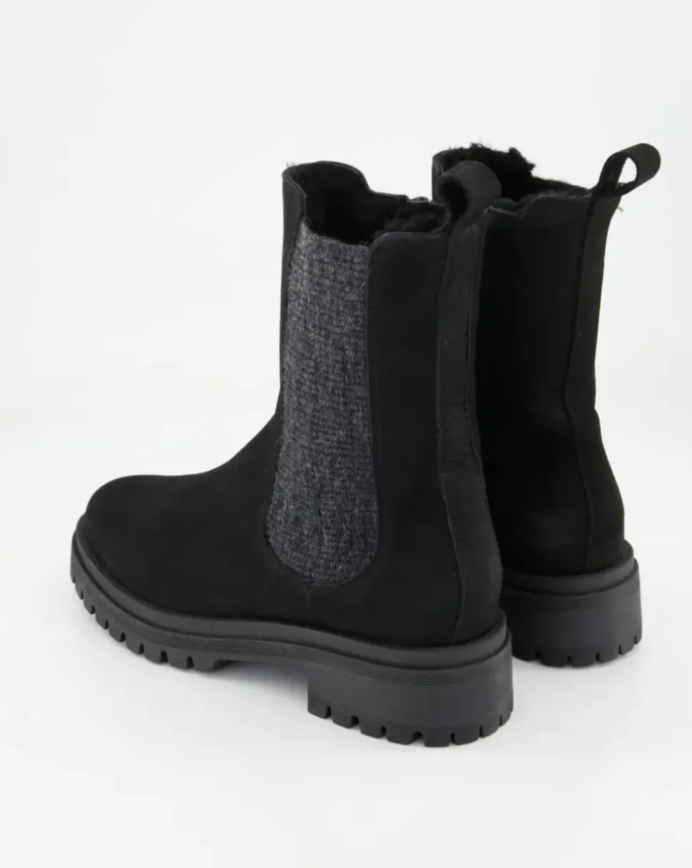 Beatles NC18 Chelsea Boots in Schwarz