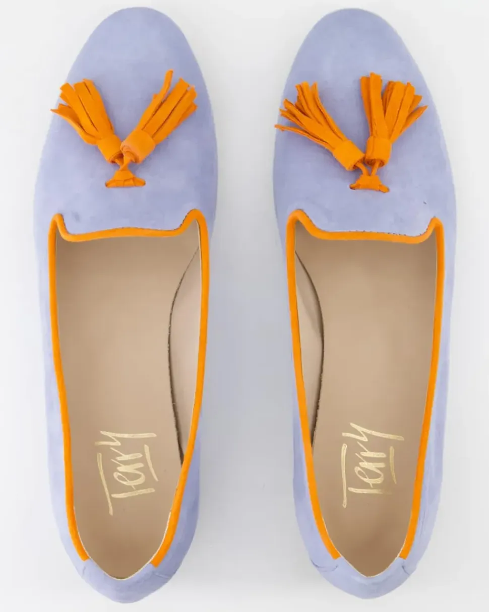 Beatrice Ballerinas in Blau